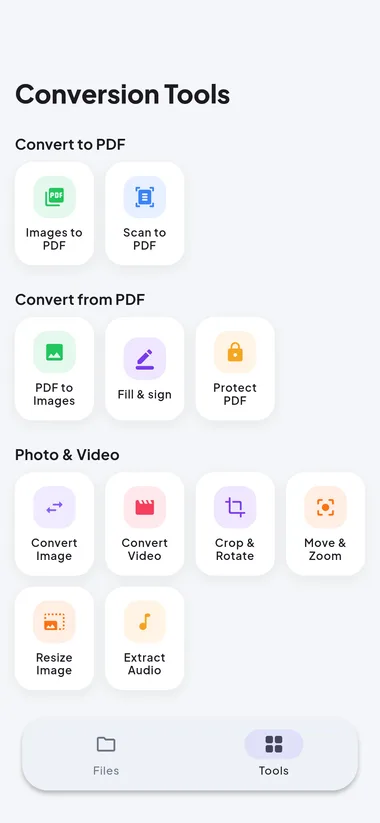 Wandl – overview of all conversion tools